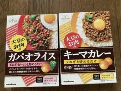 マルコメ ダイズラボ ガパオライス キーマカレー 2点セット賞味期限26.9.6のサムネイル