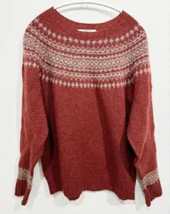 NOR'EASTERLY ノーイースターリー ニット セーター ノルディック36