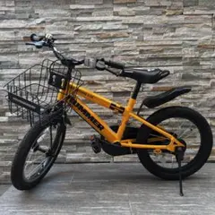 HUMMER 幼児用自転車 イエロー 16インチ 補助輪付きのサムネイル
