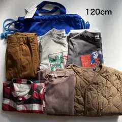 【まとめ売り】120cm 子供服 ポケモン・シンカリオン 無印 ユニクロ　セット