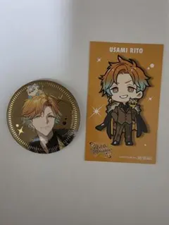 翠*琴様 にじさんじ HUB オリジナルカード 宇佐美リト　オリエンス ハブ　缶