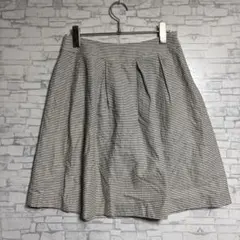 M-PREMIER フレアスカート チェック柄 レディース カジュアル 春夏