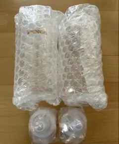 ラスト１点‼︎新品・未使用　ピジョン　産院用　哺乳瓶200ml２本・乳首SS２個