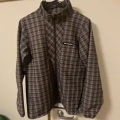 限定モデルColumbia チェック柄 フルジップジャケット