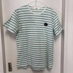 Ne-net にゃー　ストライプ Tシャツ 刺繍　サイズ3のサムネイル