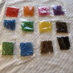 【未使用】アクアビーズセット 12パック