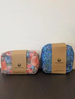 【2個セット】JALビジネスクラス ポーチ　アメニティ未開封