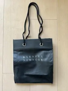 BARNEYS NEW YORK 黒トートバッグ - メルカリ