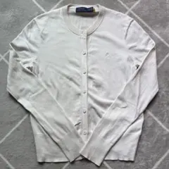 【タイムセール】希少ホワイトポニー POLO RALPH LAUREN カーデ