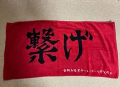 ハイキュー1番くじ ゴミ捨て場の決戦 音駒高校「繋げ」横断幕バスタオル