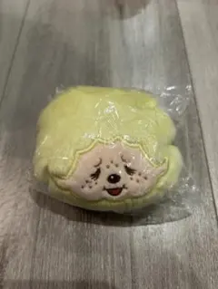モンチッチ フェイスぬいぐるみチャーム パステルバージョン Dイエロー