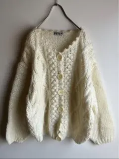 アイボリー ニットカーディガン お出かけ Spring❁⃘*.゜即購入◎