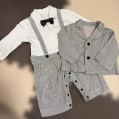 フォーマル　ロンパース&ジャケットセット　80