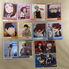 僕のヒーローアカデミア キャラクターカード 12枚セット