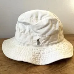 Polo by Ralph Lauren バケットハット オフホワイト