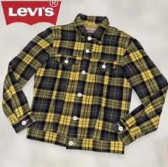 キムタク着用☆Levi'sリーバイス チェック柄シャツ ネルシャツ M