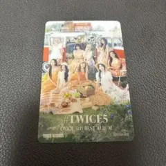 TWICE #TWICE5タワレコ特典 集合トレカ