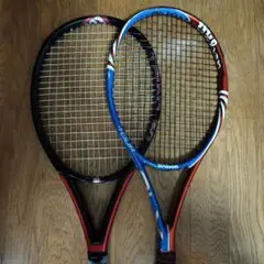 Wilson 硬式テニスラケット　2本セット バッグ付き