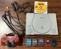 playstation（SCPH-7000）本体とメモリカード5枚