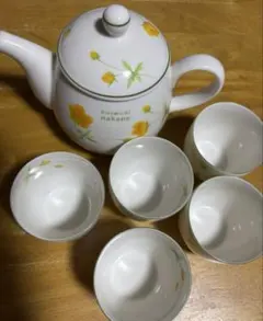 ナカノヒロミチ 湯呑み・ティーポットセット