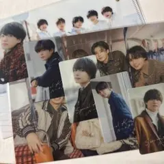 なにわ男子　クリアファイルセット