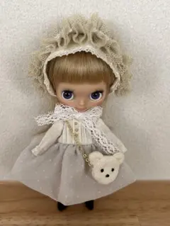 プチブライス　ドール服　お洋服　ハンドメイド　アウトフィット