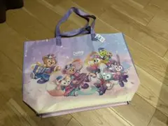 香港ディズニーランド限定 ダッフィー＆フレンズ ショッピングバッグ　L 20周年のサムネイル