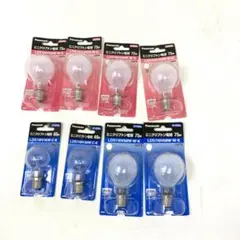 新品 Panasonic ミニクリプトン電球 E17 8個セットのサムネイル