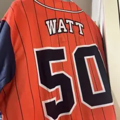 オレンジバイキングス　応援ベースボールシャツ