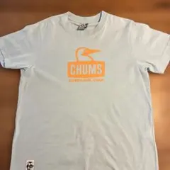 CHUMS チャムス Tシャツ ライトブルー