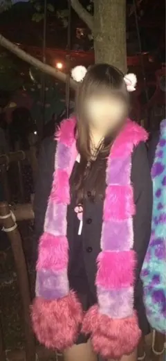 ディズニーマフラーキャップチェシャ猫