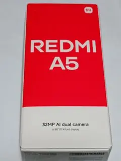 Redmi A5 ミッドナイトブラック 4GB RAM 128GB ROM