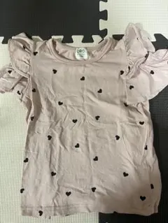 ブランシェス　ハート柄半袖　Tシャツ 120cmのサムネイル
