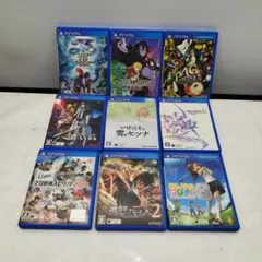 PS Vita ソフト 7本セット 閃乱カグラ 初音ミク ガールズ&パンツァー