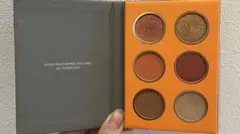 アイシャドウパレット イエベ ブルベメイク用品 中国コスメ オレンジ ブラウン