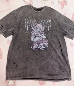 TRAVAS TOKYO イラストプリント加工Tシャツ