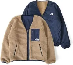 THE NORTH FACEリバーシブルエクストリームパイルカーディガン