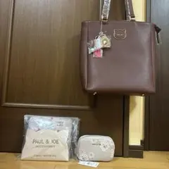 PAUL & JOE ACCESSOIRES ポーチ コンパクトボストン　トートのサムネイル