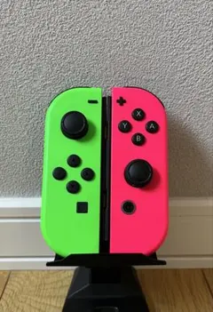 ジョイコン純正 グリーン左(L)＆ピンク右(R)セット