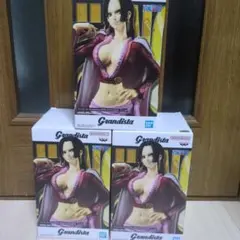 ワンピース　ボア・ハンコック　グランディスタ　grandista　×3