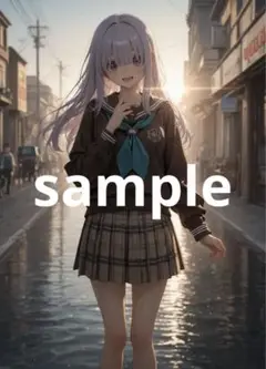 r-64[4K 高画質] かわいい イラスト アニメ A4ポスター コスプレ