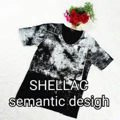 【希少】シェラック × セマンティックデザイン コラボ Tシャツ Y2K