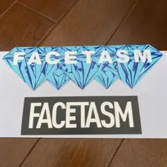 facetasmのステッカー2枚