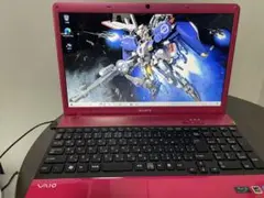 SONY VAIOレッドノートPC BDドライブ搭載