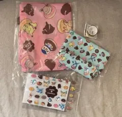 未開封新品【ミスド福袋】2022 福袋 エコバッグ・ポーチ・マステ・ジップロック