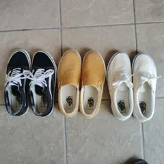 Vans スニーカーとスリッポンセット