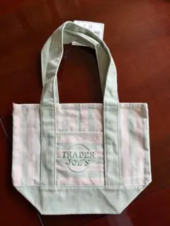 Trader Joe's ミニトートバッグ ストライプのサムネイル