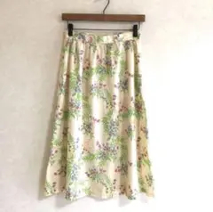 ヴィンテージ スカート70s 花柄 レトロ