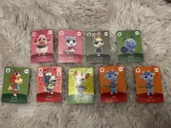 あつまれ どうぶつの森 amiiboカード 9枚セット