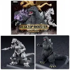 ゴジラ＆メカゴジラ 2体 デスクトップモンスター コレクティブ フィギュア